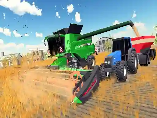 Trò chơi Real Village Tractor Farming Simulator 2020 trực tuyến