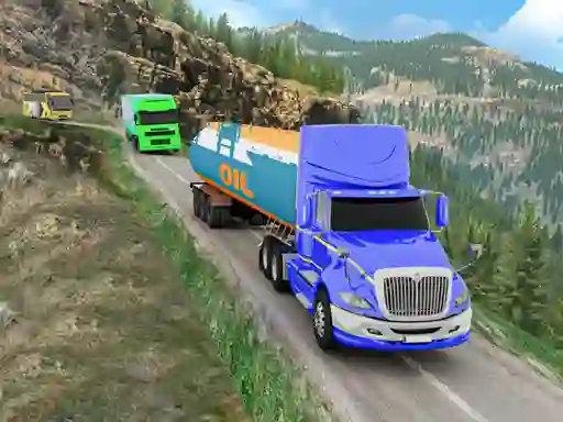 Trò chơi Oil Tanker Transport Truck trực tuyến