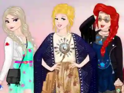Trò chơi Disney Princess Coachella trực tuyến