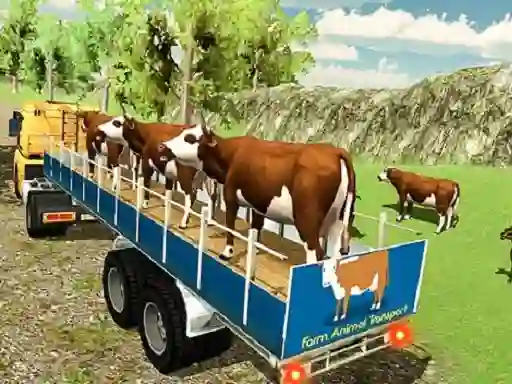 Trò chơi Offroad Animal Truck Transport trực tuyến