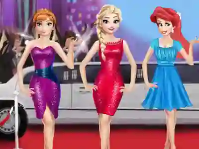 Trò chơi Princesses On Red Carpet trực tuyến