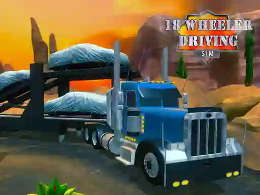 Trò chơi 18 Wheeler Driving Sim trực tuyến