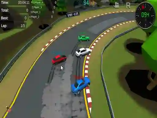 Trò chơi Fantastic Pixel Car Racing trực tuyến