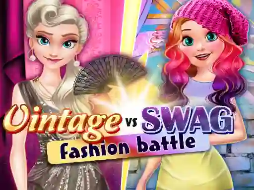 Trò chơi Vintage vs Swag: Fashion Battle trực tuyến