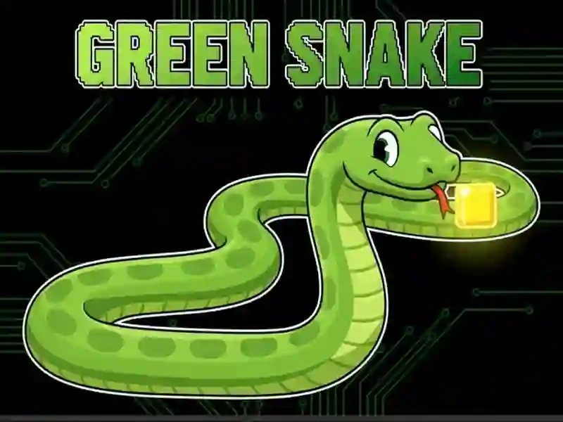 Trò chơi Green Snake trực tuyến