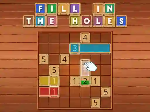 Trò chơi Fill In the holes trực tuyến