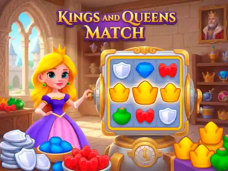 Trò chơi Kings and Queens Match trực tuyến