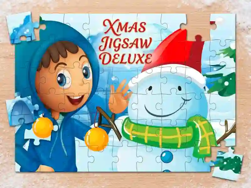 Trò chơi Xmas jigsaw deluxe trực tuyến