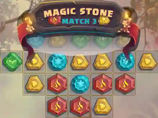 Trò chơi Magic Stone Match 3 trực tuyến