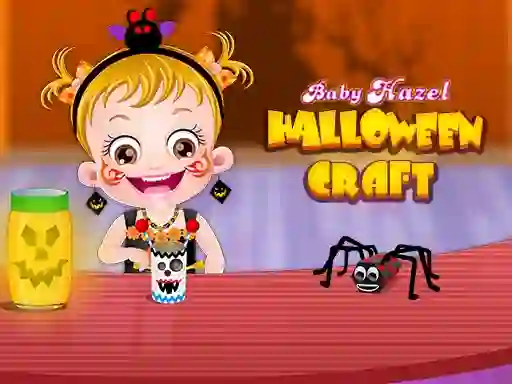 Trò chơi Baby Hazel Halloween Crafts trực tuyến