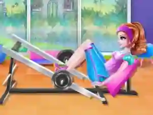 Trò chơi Princesses: fitness against fat trực tuyến
