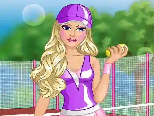 Trò chơi Barbie Tennis Dress trực tuyến