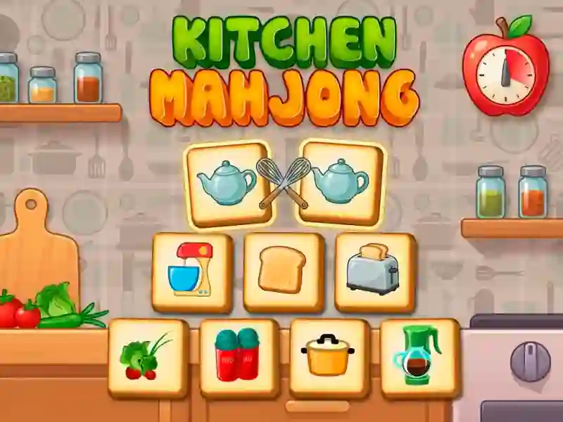 Trò chơi Kitchen mahjong trực tuyến