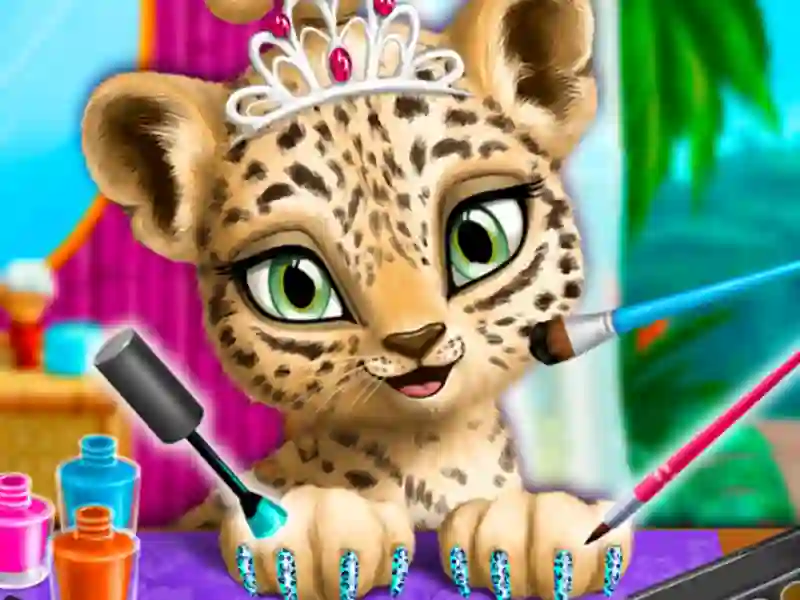 Trò chơi Jungle Animal Hair Salon trực tuyến