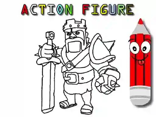 Trò chơi Back To School: Action Figure Coloring trực tuyến