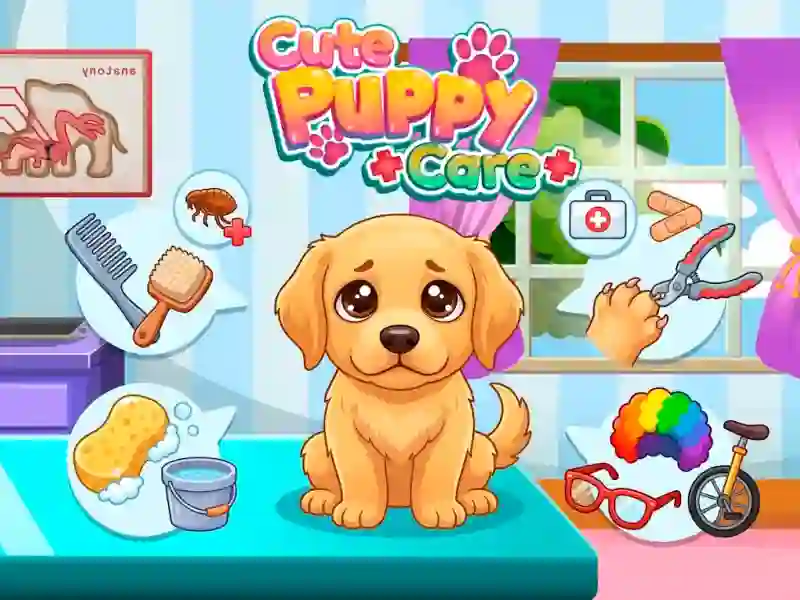 Trò chơi Cute Puppy Care trực tuyến