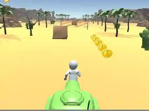 Trò chơi 3D Desert Parkour trực tuyến