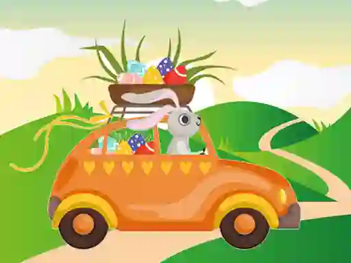 Trò chơi Bunnies Driving Cars Match 3 trực tuyến