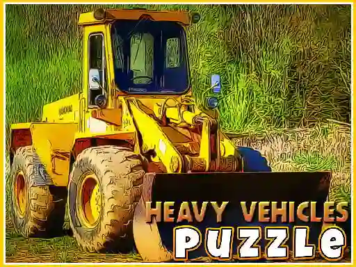 Trò chơi Heavy Vehicles Puzzle trực tuyến