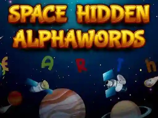 Trò chơi Space Hidden AlphaWords trực tuyến