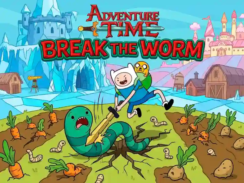 Trò chơi Adventure Time Break the Worm trực tuyến