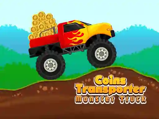 Trò chơi Coins Transporter Monster Truck trực tuyến