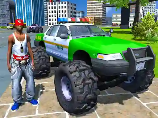 Trò chơi Monster Truck Stunts Driving Simulator trực tuyến