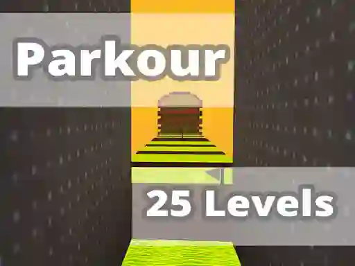 Trò chơi Parkour 25 Levels trực tuyến