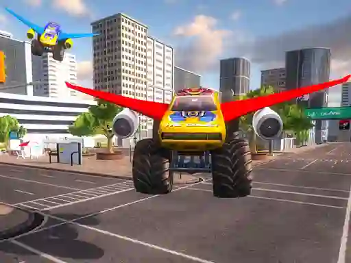 Trò chơi Real Flying Truck Simulator 3d trực tuyến