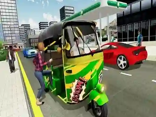 Trò chơi Indian Tricycle Rickshaw Simulator trực tuyến