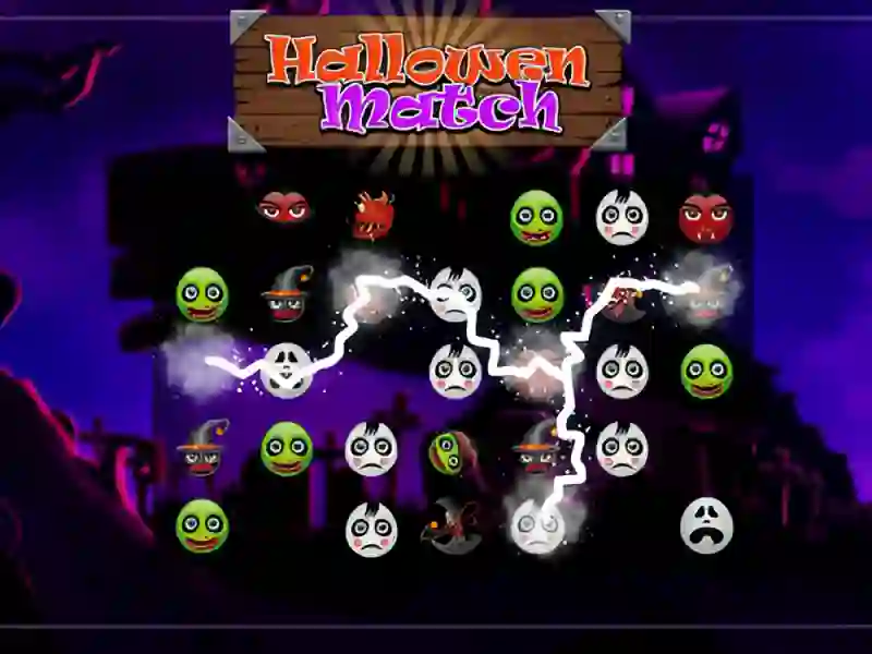Trò chơi Hallowen Match trực tuyến