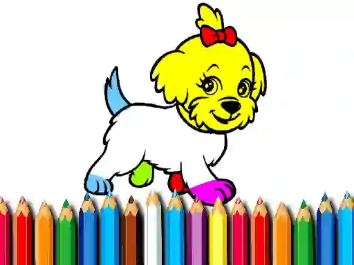 Trò chơi Back To School: Doggy Coloring Book trực tuyến