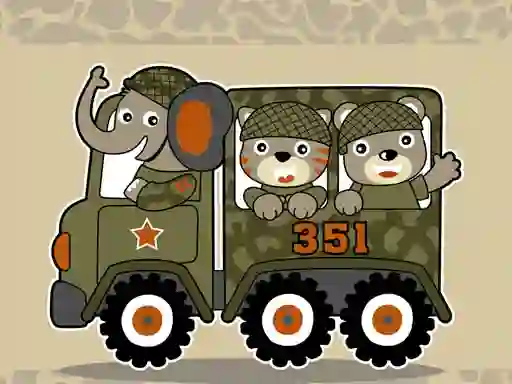 Trò chơi Army Weapon Vehicles Match 3 trực tuyến