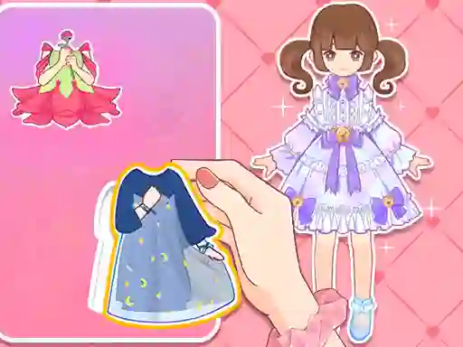 Trò chơi Paper Doll For Girls Dress Up trực tuyến