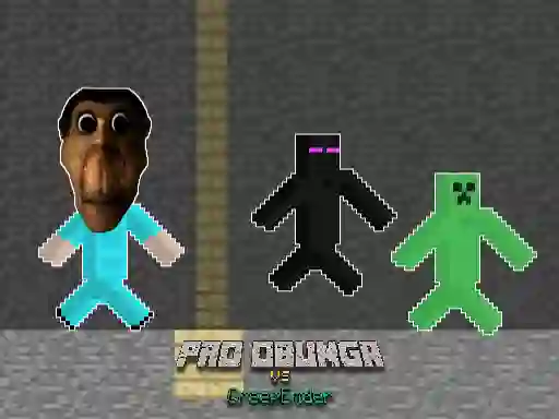Trò chơi Pro Obunga vs CreepEnder trực tuyến