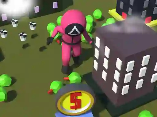 Trò chơi Squid Gamer City Destroyer trực tuyến