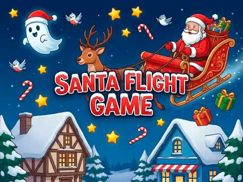 Trò chơi Santa Flight Game trực tuyến