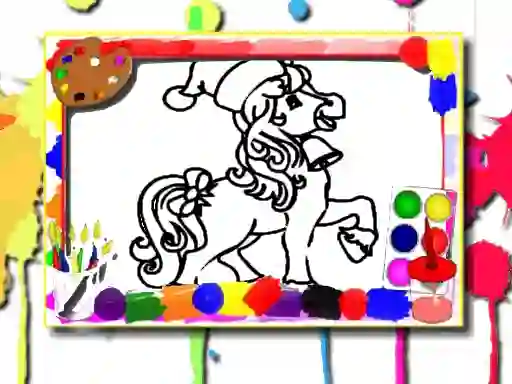 Trò chơi Horse Coloring Book trực tuyến