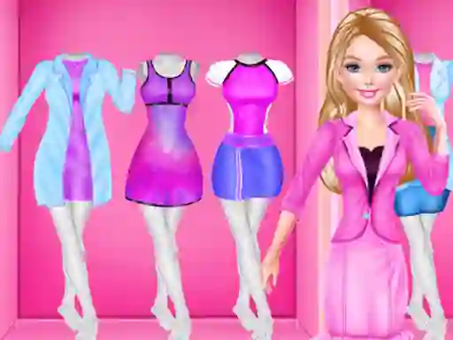 Trò chơi Fashion Girl Career Outfits trực tuyến