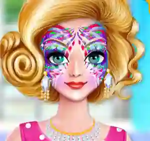 Trò chơi Alyssa`s Face Art and care trực tuyến