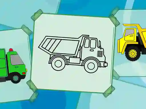 Trò chơi Truck Coloring Book trực tuyến