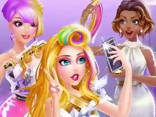 Trò chơi Superstar Hair Salon trực tuyến