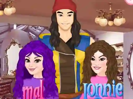 Trò chơi Descendants Hair Salon trực tuyến