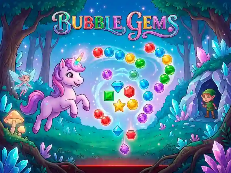 Trò chơi Bubble Gems trực tuyến