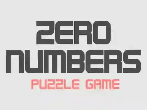 Trò chơi Zero Numbers Puzzle Game trực tuyến