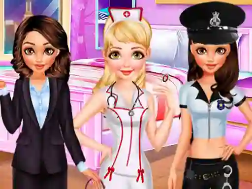 Trò chơi BFF Princess Career Photoshoot trực tuyến