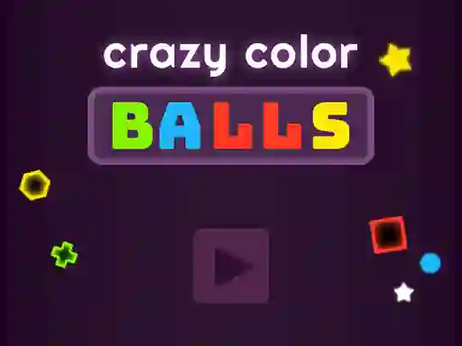 Trò chơi Crazy Color Balls trực tuyến