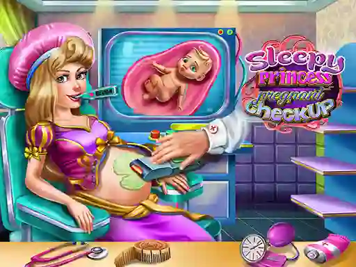 Trò chơi Sleepy Princess Pregnant Check Up trực tuyến