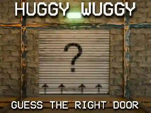 Trò chơi Huggy Wuggy Guess the right door trực tuyến