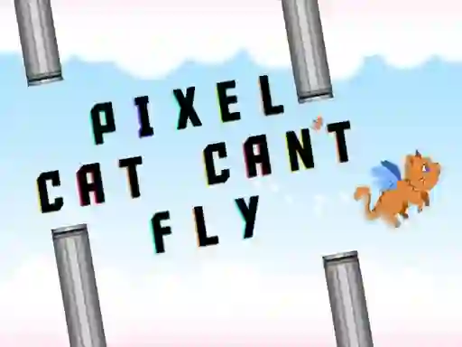 Trò chơi Pixel cat can't fly trực tuyến